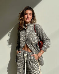Vox Jacket - Leopard Print