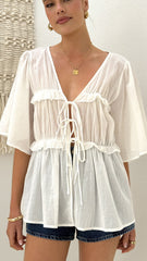 Raya Top - White