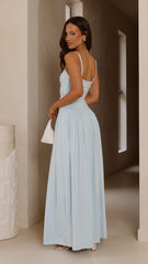 Libertine Maxi Dress - Sky Blue