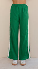 Tequila and Tacos Long Sleeve Top and Pants Set - Pink / Green