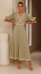 Nakisha Maxi Dress - Sage