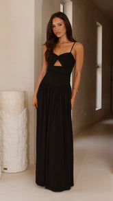 Libertine Maxi Dress - Black