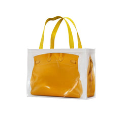 Grocery Bags Creative Parody Platinum Bag Print Woven Bag Full Take Down Birkin Fitness Casual Bag
