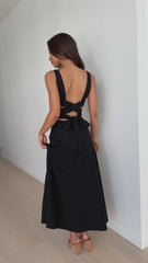 Kimberley Maxi Dress - Black