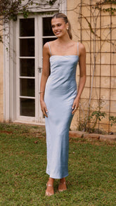 Keira Maxi Dress - Baby Blue