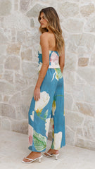 Mia Pants - Blue Orchid