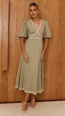 Nakisha Maxi Dress - Sage