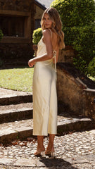 Josephina Midi Dress - Yellow