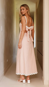 Fiora Maxi Dress - Pink