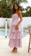 Lanica Maxi Dress - Lilac