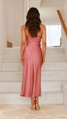 Audrey Maxi Dress - Baked Rose