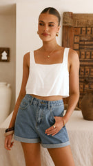 Orlando Shorts - Blue Denim