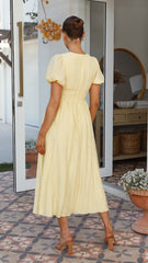 Faiz Maxi Dress - Yellow