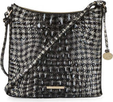 Katie Croc Embossed Leather Crossbody Bag Brahmin
