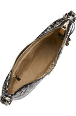 Katie Croc Embossed Leather Crossbody Bag Brahmin