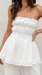 Ines Top - White