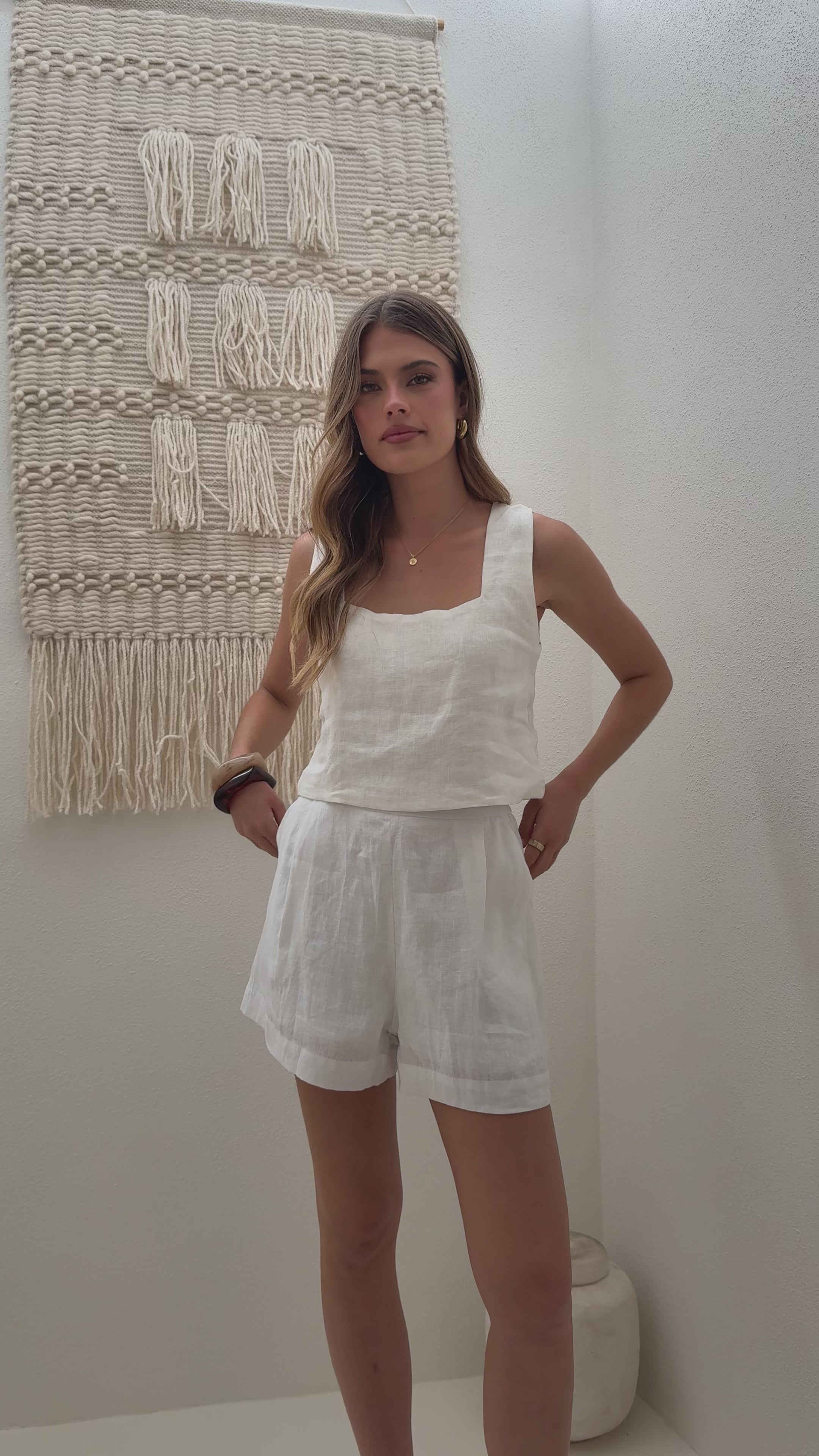 Tillie Shorts - White