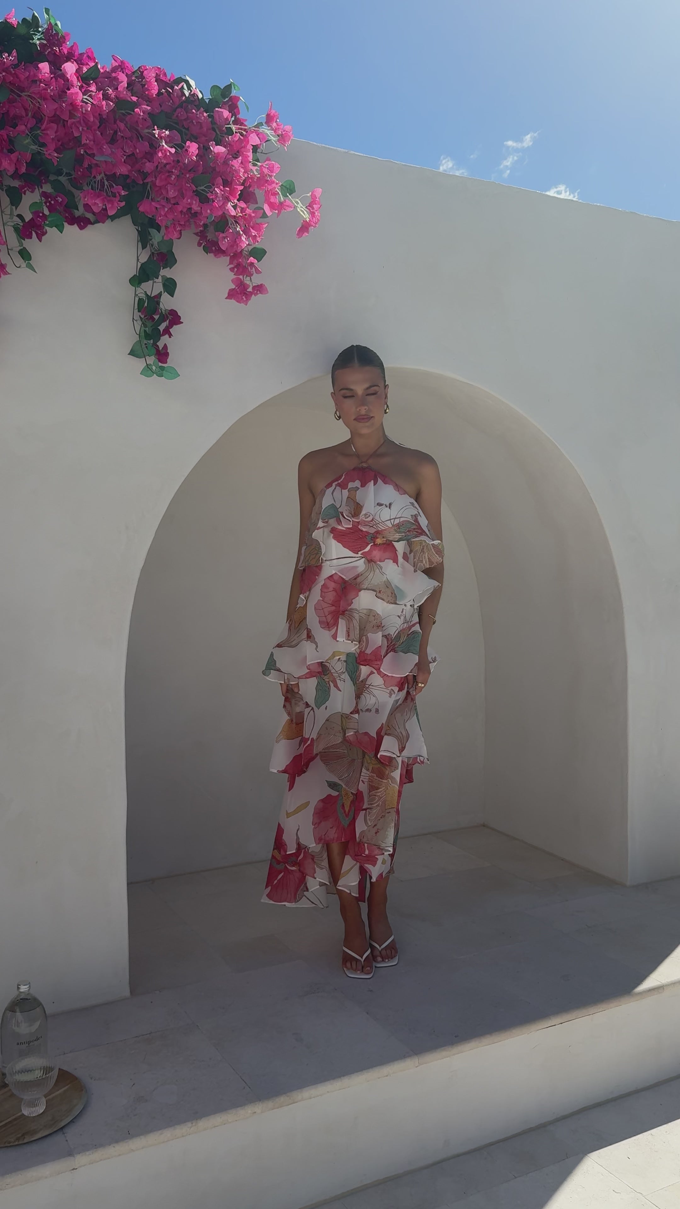 Soho Maxi Dress - Blush Lotus