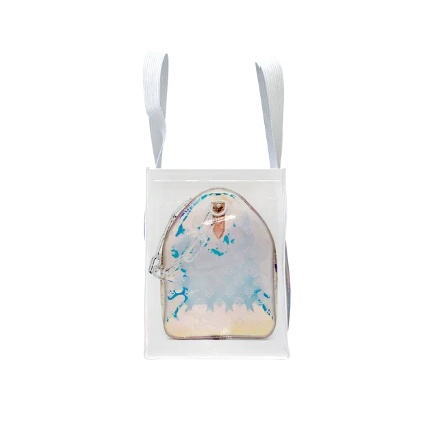 Tita Virgilia Duffle Grocery Bag Iridescent Large
