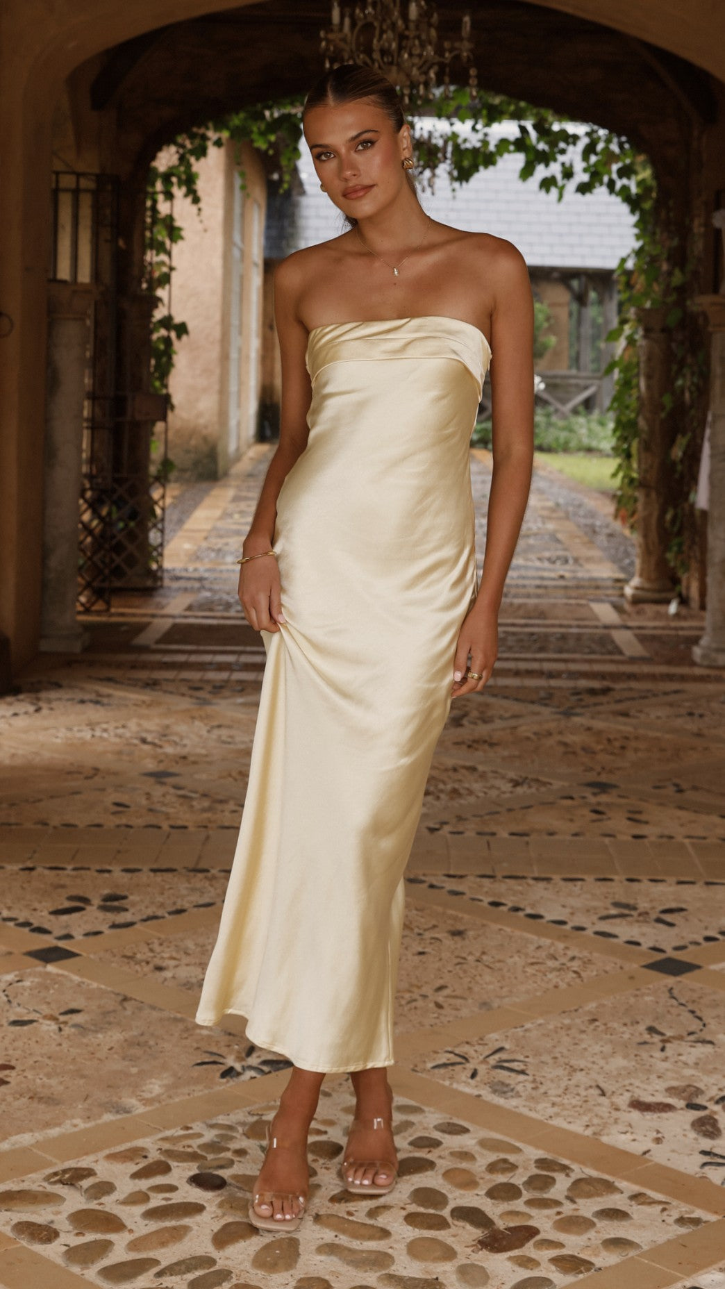 Gisele Maxi Dress - Yellow