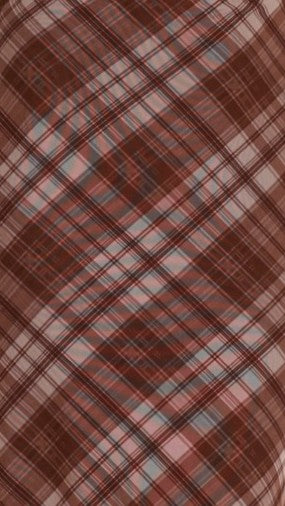Harena Off Shoulder Maxi Dress - Brown Plaid Print