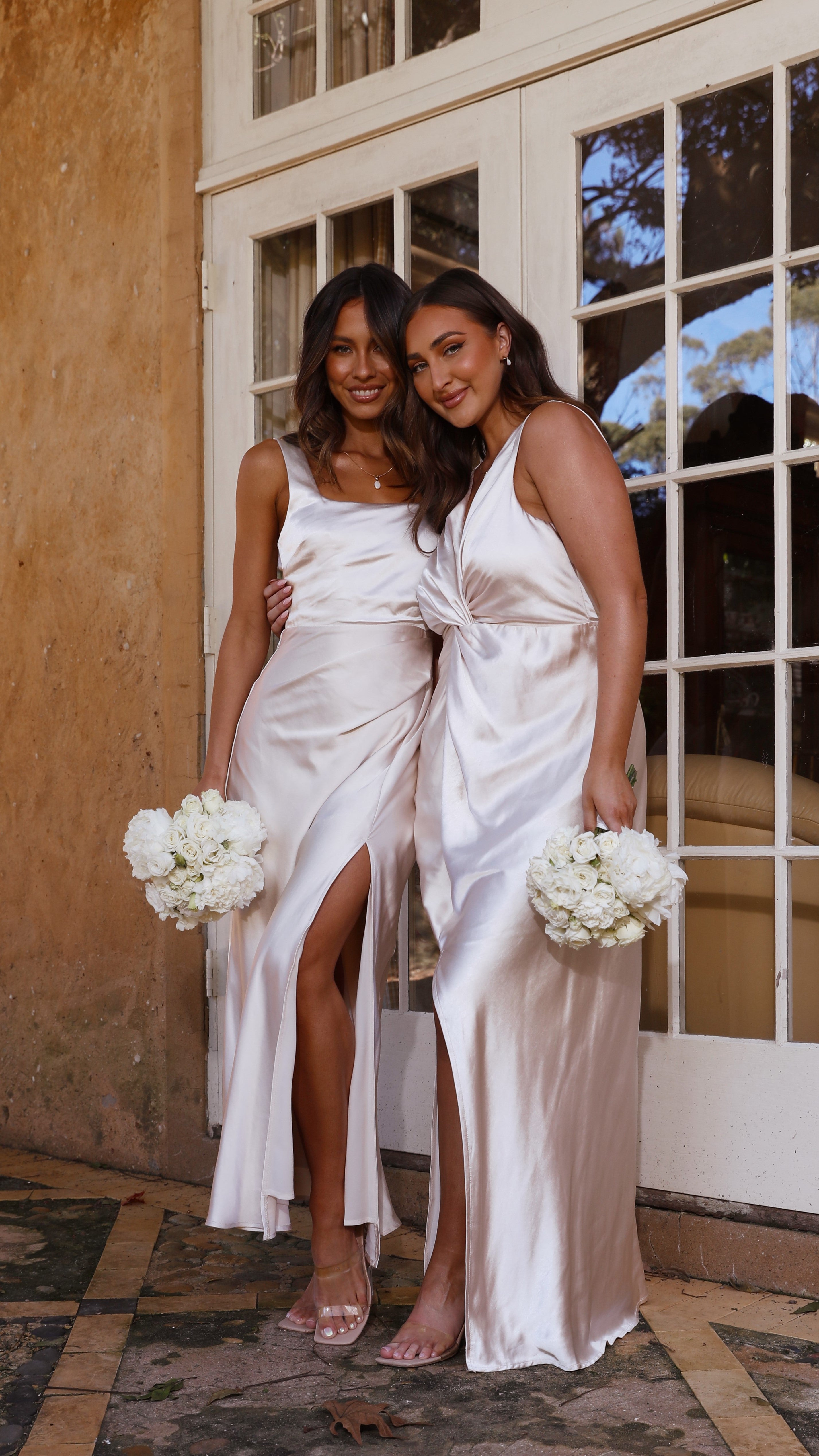 Lucia Maxi Dress - Champagne