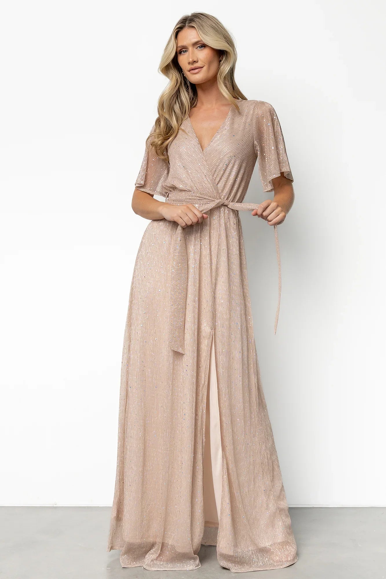 Grace Sparkle Gown | Champagne