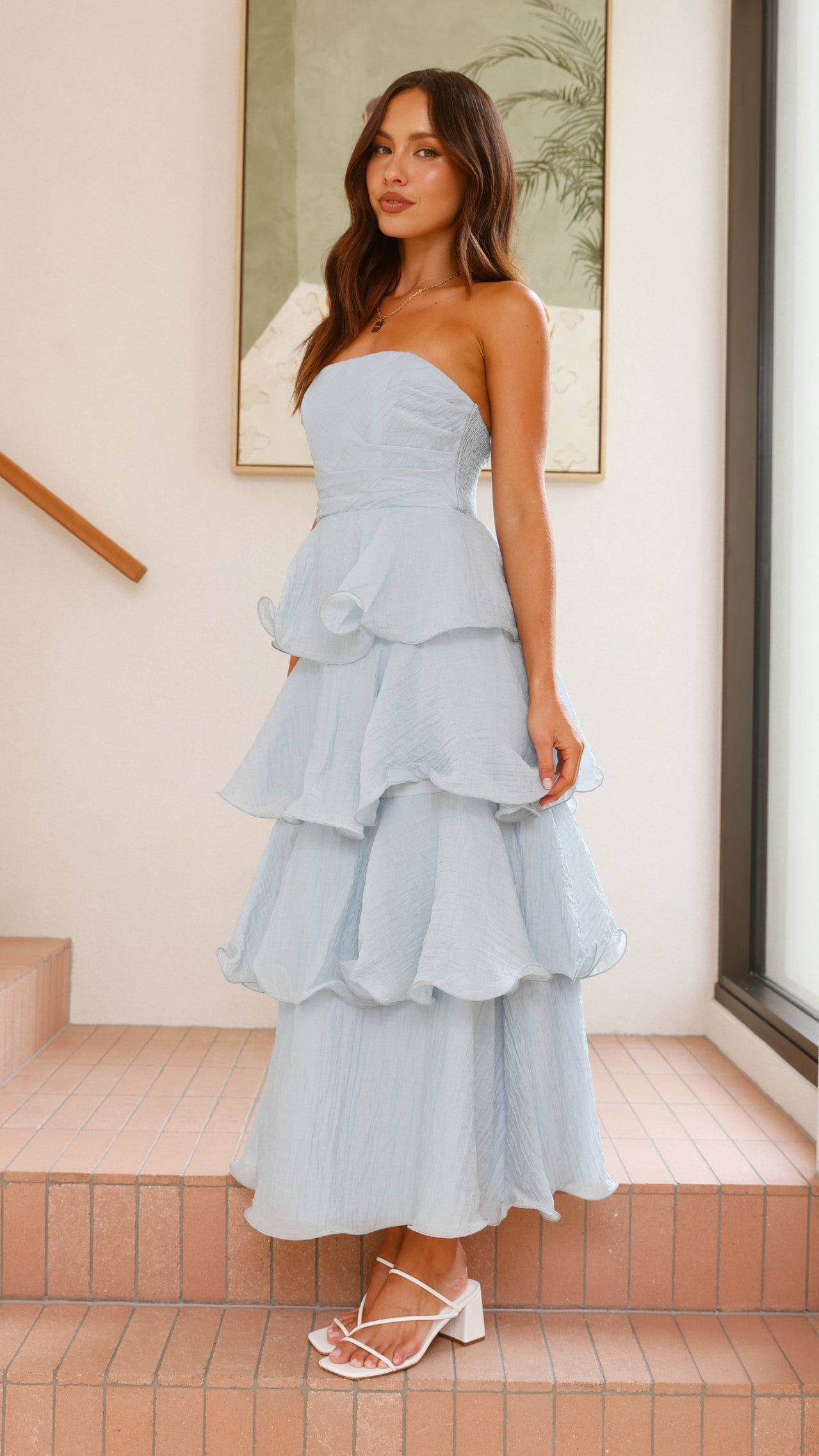 Lanica Maxi Dress - Blue