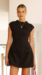 Thea Mini Dress - Black