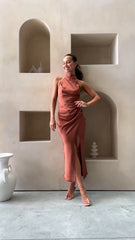Kendall Maxi Dress - Copper