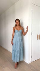 Cove Maxi Dress - Blue