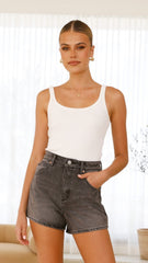Mirage Short - Worn Black