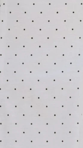 Malina Mini Dress - White Polka