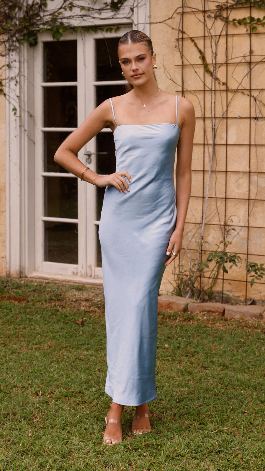 Keira Maxi Dress - Baby Blue