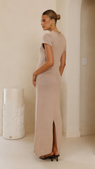 Valise Maxi Dress - Mocha