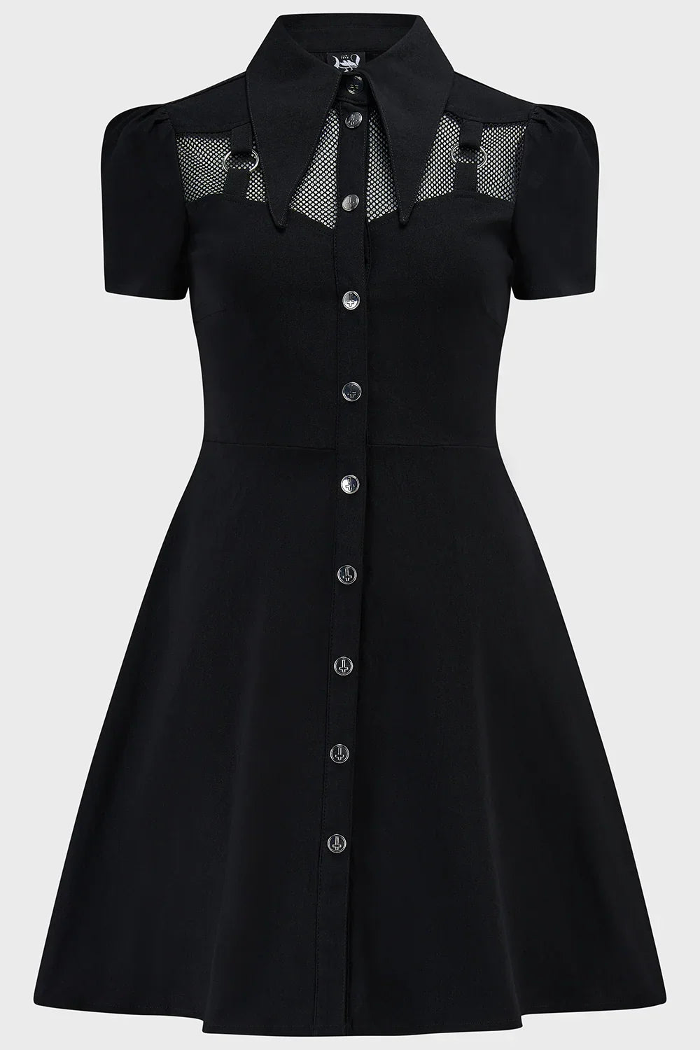 Jovana Collar & Ring Dress