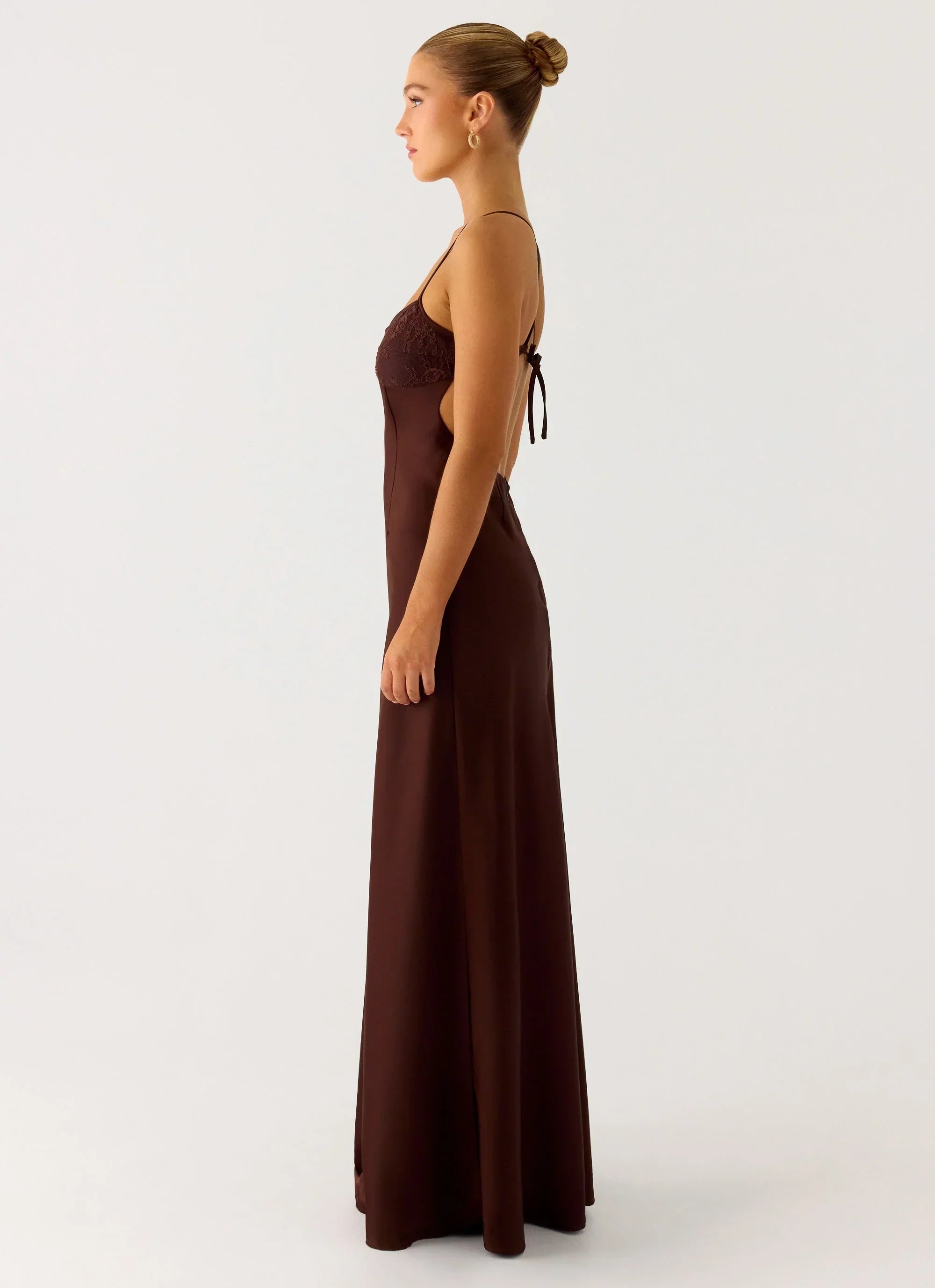 Joanie Maxi Dress - Chocolate
