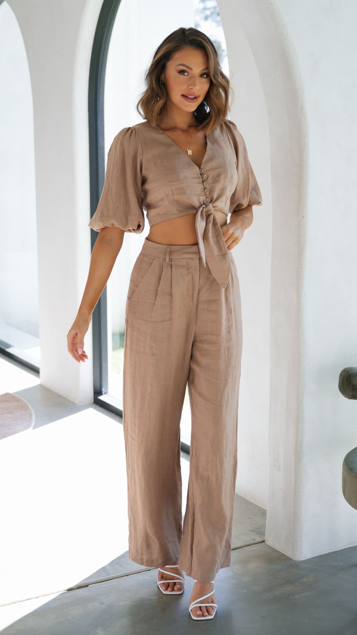 Tillie Pants - Latte