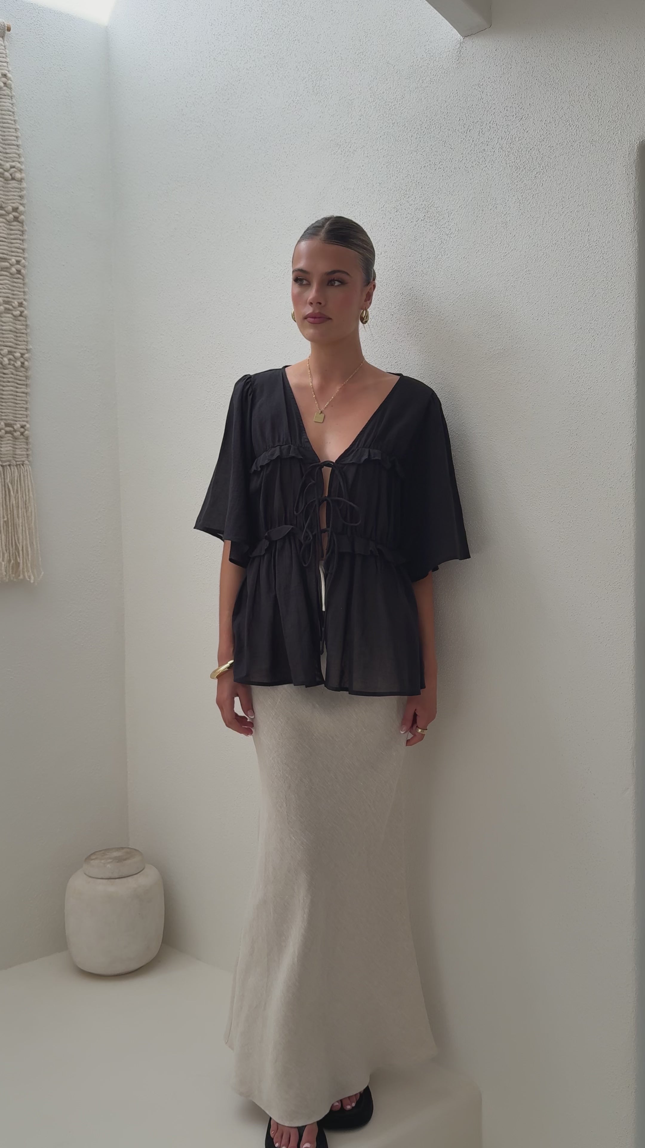 Raya Top - Black