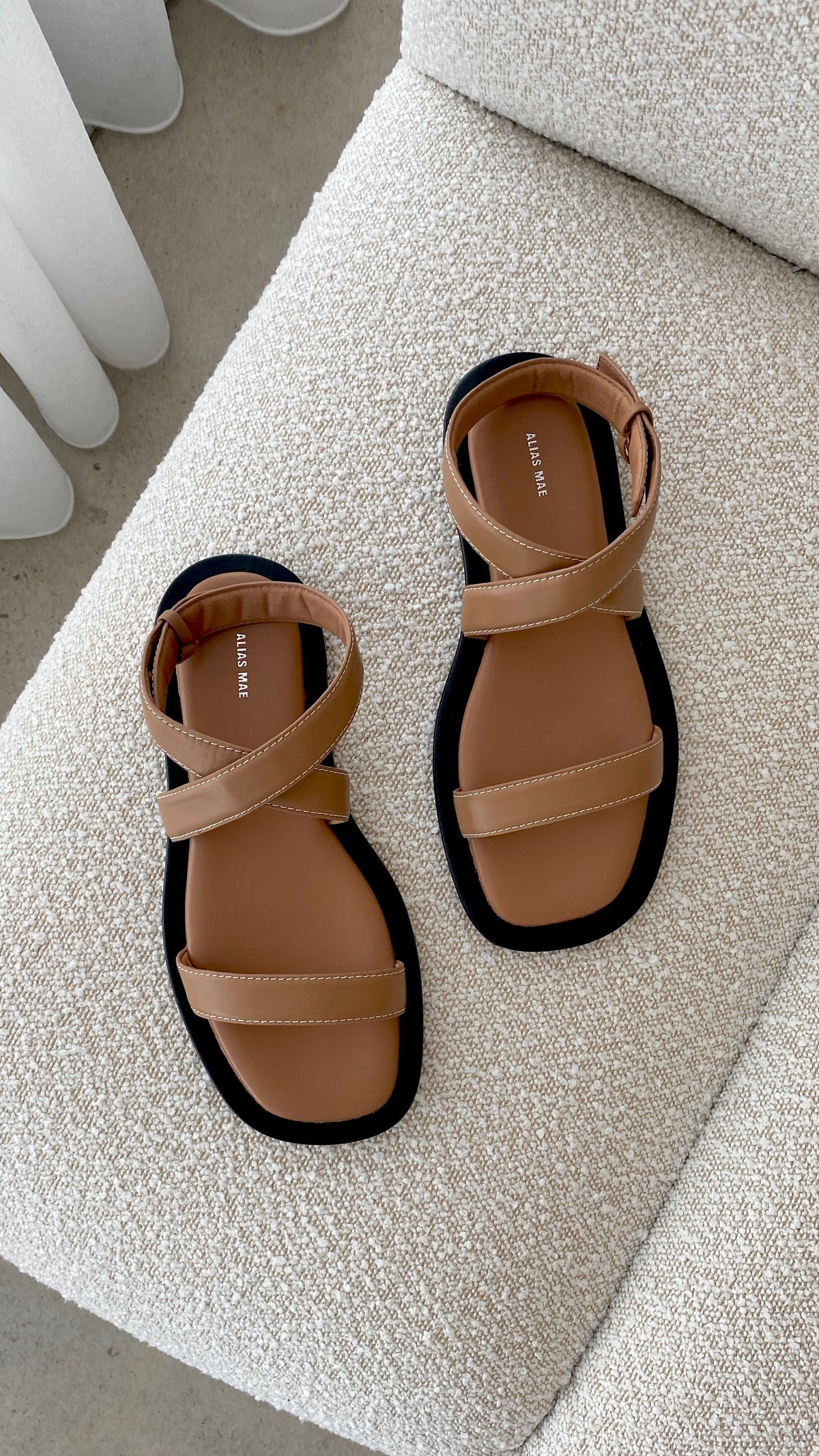 Kenia Sandal - Pecan Leather