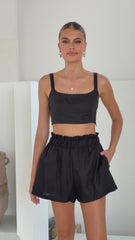 Leila Shorts - Black