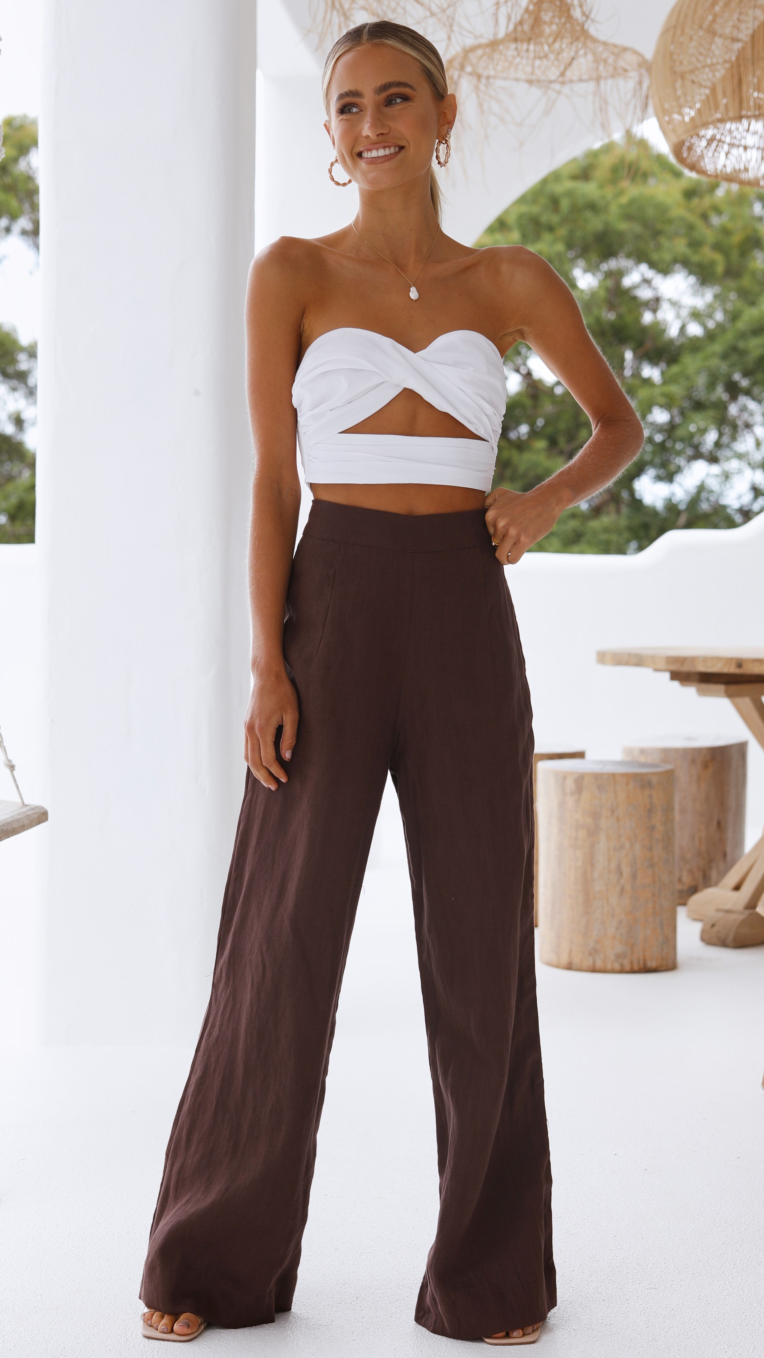 Karah Pants - Chocolate