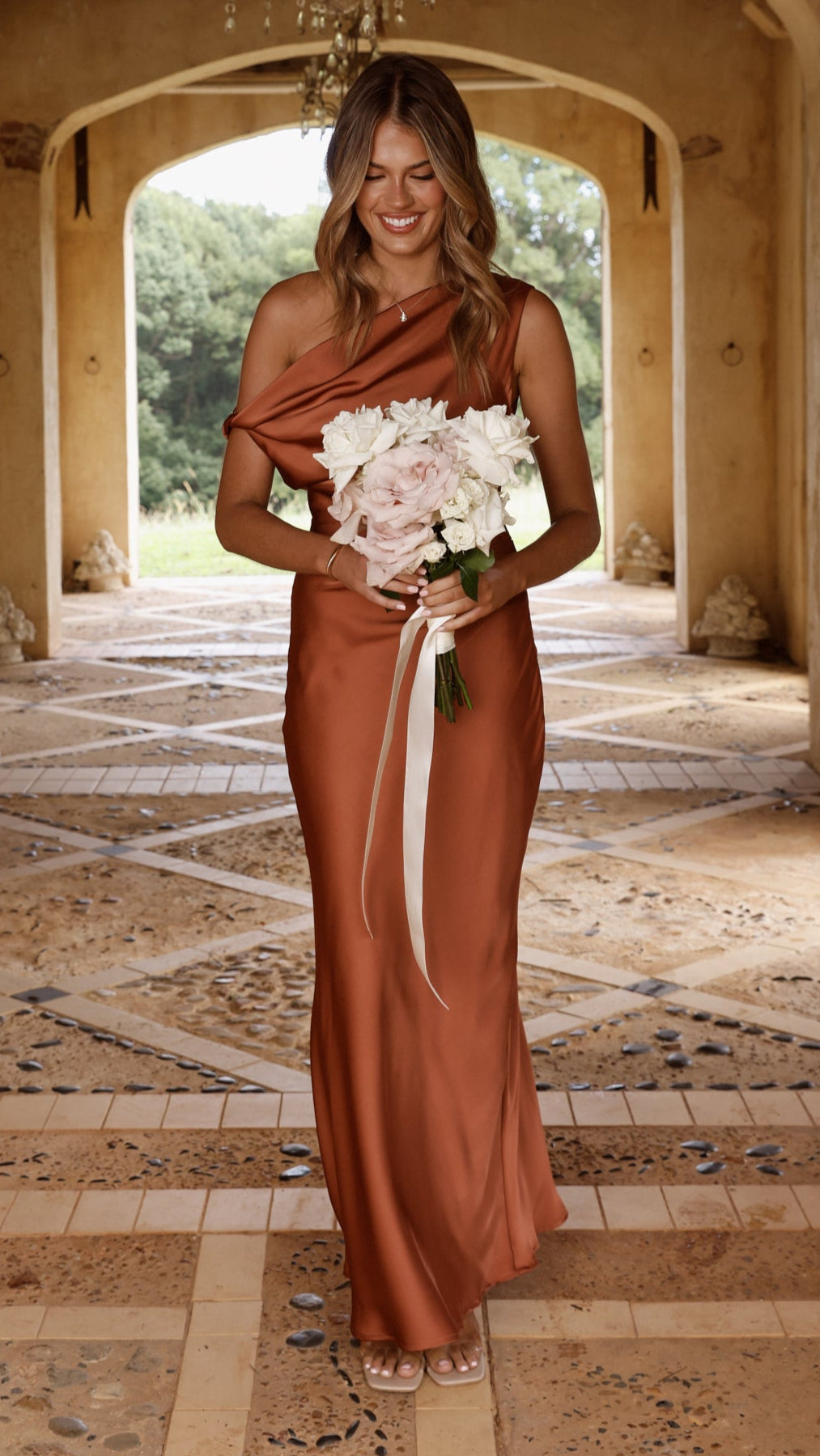 Gigi Maxi Dress - Copper