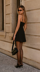 Zata Mini Dress - Black