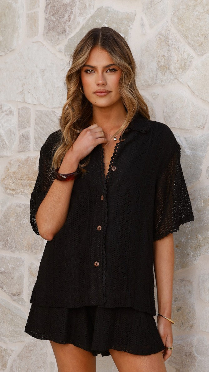 Sylvie Shirt - Black