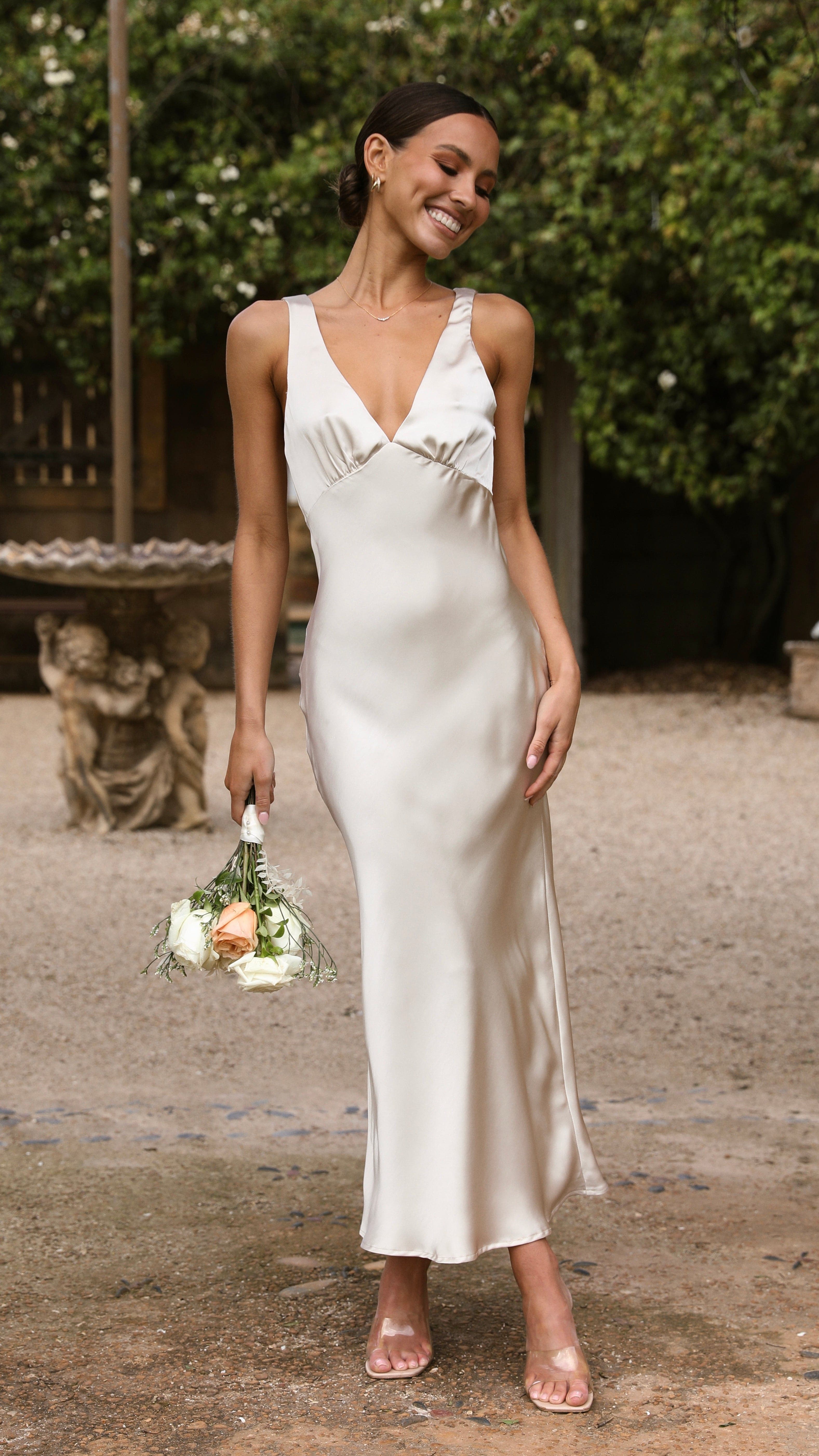 Sammie Maxi Dress - Champagne