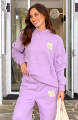 Beginning Purple Snuggle Bubble Hoodie