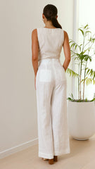 Karah Pants - White