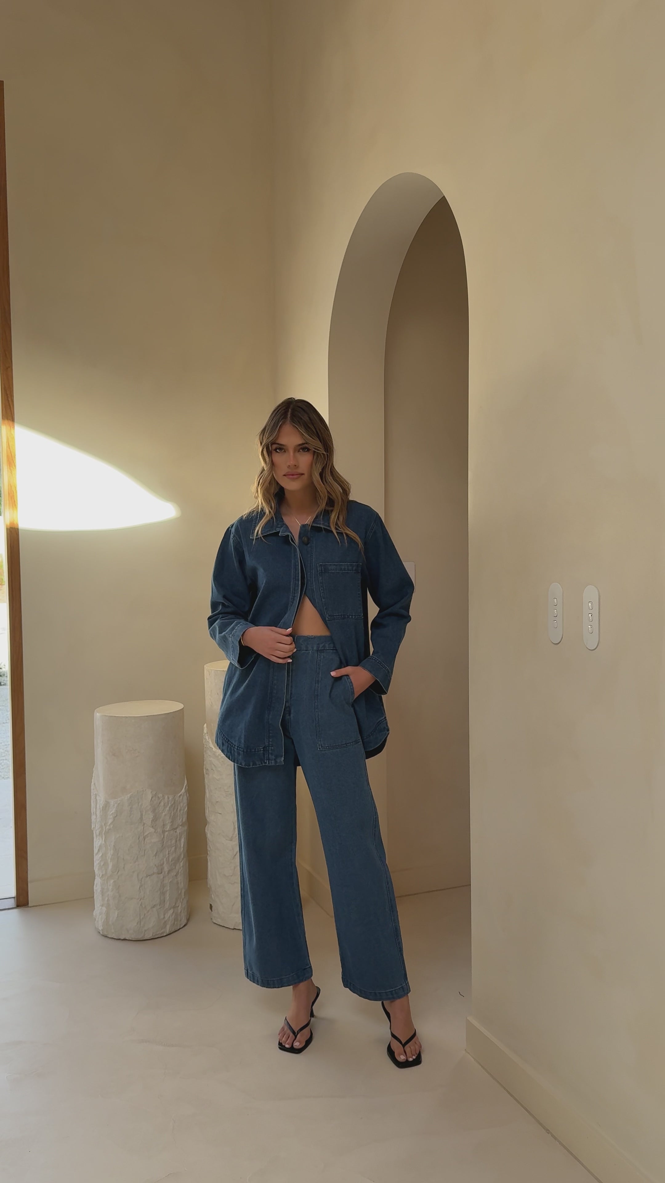 Amy Pants - Dark Denim