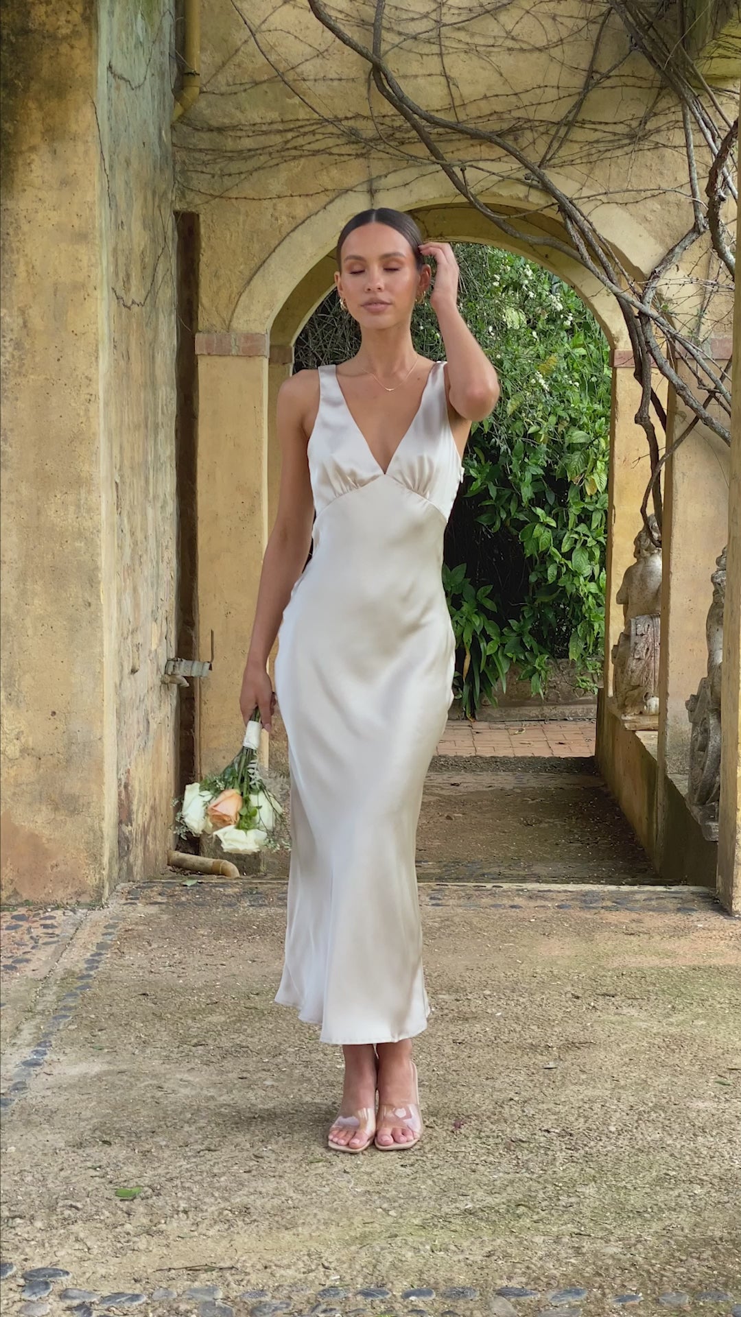Sammie Maxi Dress - Champagne